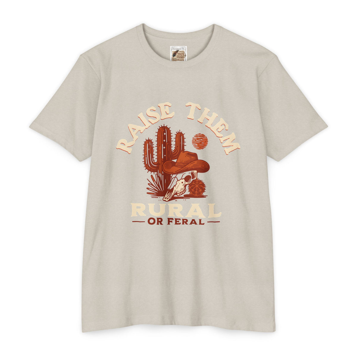 Rural or Feral Western Graphic T-Shirt