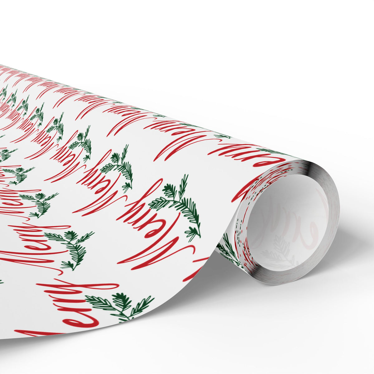 Merry Merry Christmas Matte Wrapping Paper
