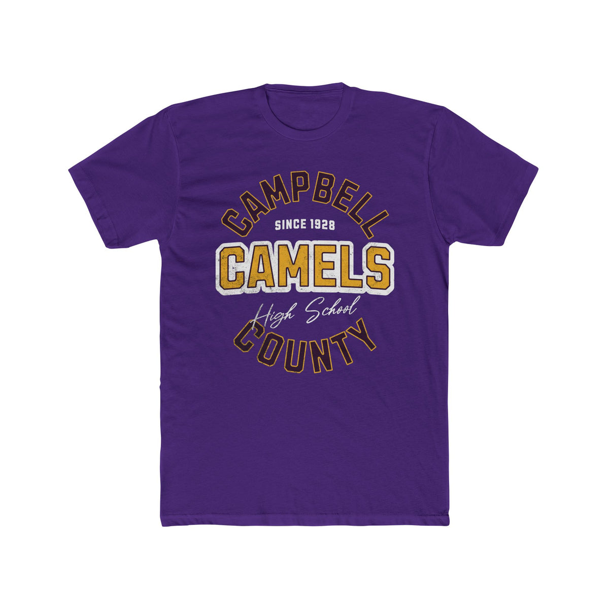 Campbell Camels High School County Graphic T-Shirt