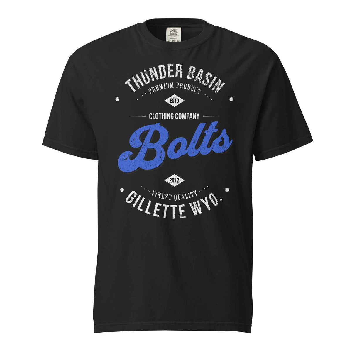 Thunder Basin Bolts Vintage Tshirt Gillette Wyoming High School Gear