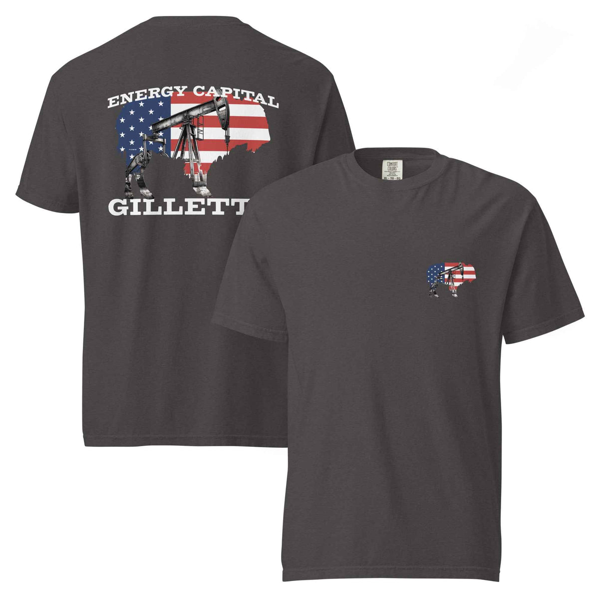 Gillette Wyoming Energy Capital Tee: Celebrate Your Blue Collar Spirit with Style