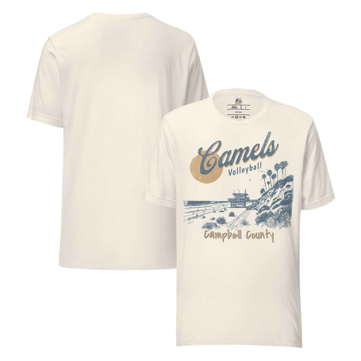 CCHS Camels Volleyball T-Shirt — Campbell County School Spirit Tee