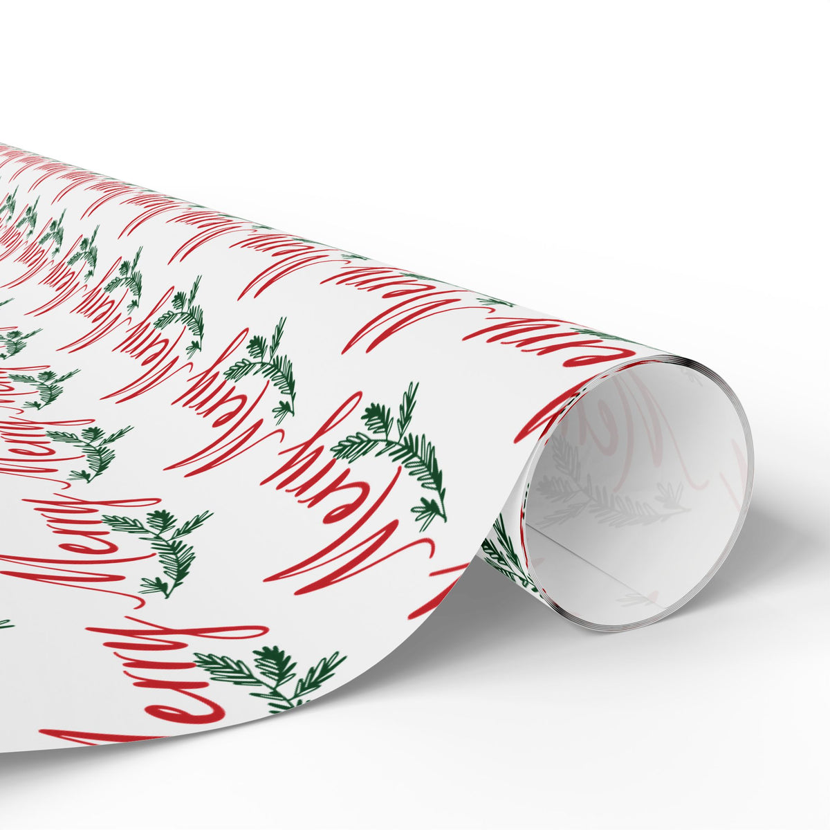 Merry Merry Christmas Matte Wrapping Paper