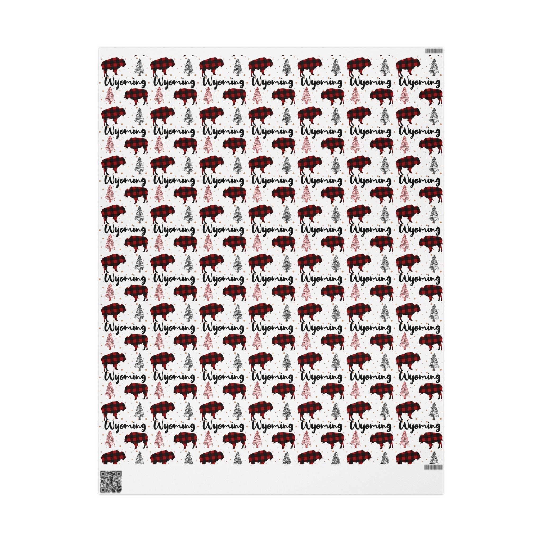 Wrapping Papers, Christmas Gift Wrap, Buffalo Plaid Wyoming Buffalo, Black Red Kraft Paper Brown, Holiday Wrapping, Gift Packaging