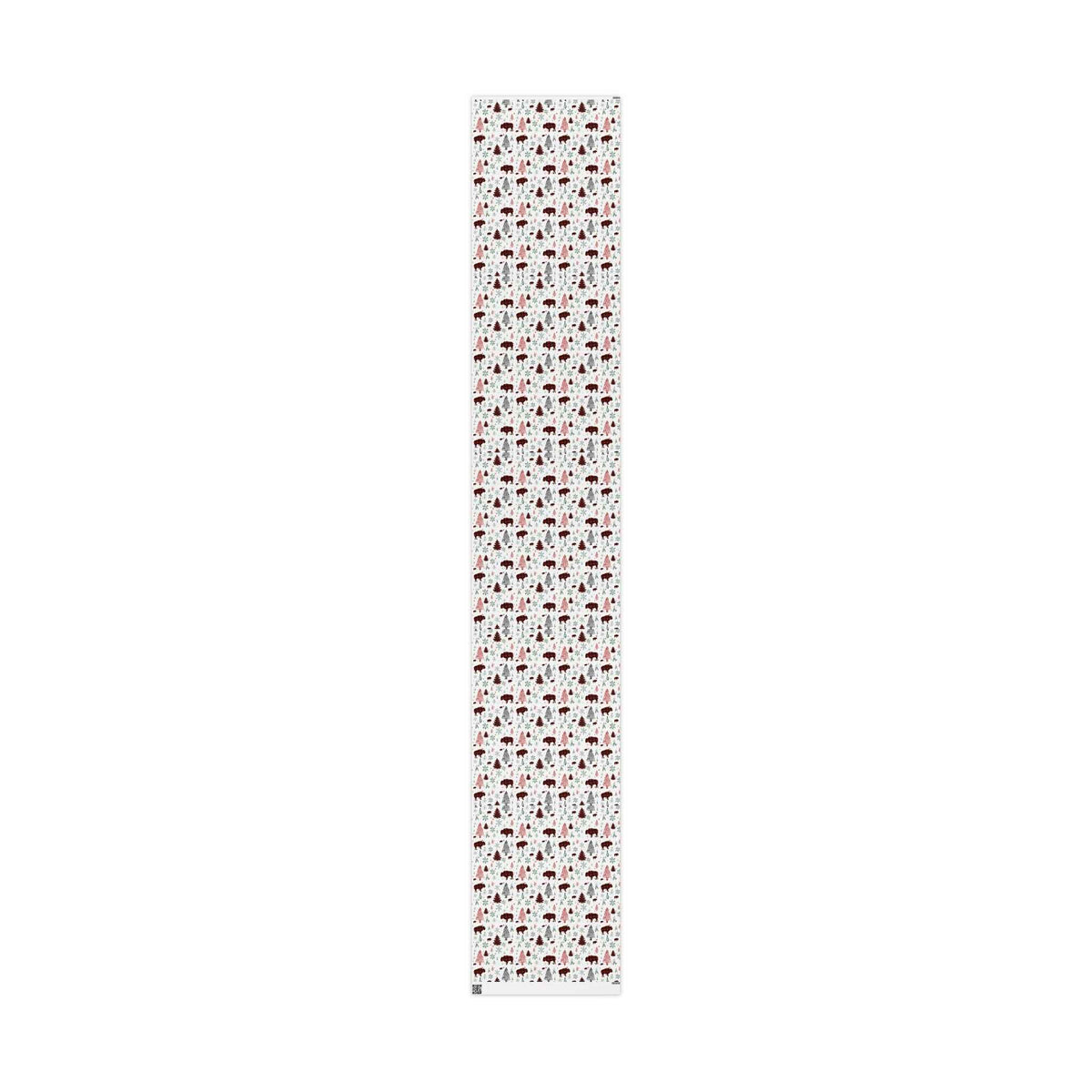 Christmas Buffalo Plaid Wrapping Papers, Snowflakes, Rustic Holiday Gift Wrap - Matte or Glossy Finish, 3 Roll Sizes, Xmas Trees, Red Black,