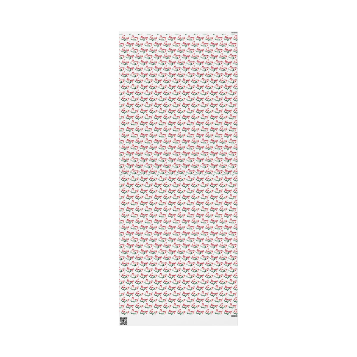 Merry Merry Christmas Matte Wrapping Paper