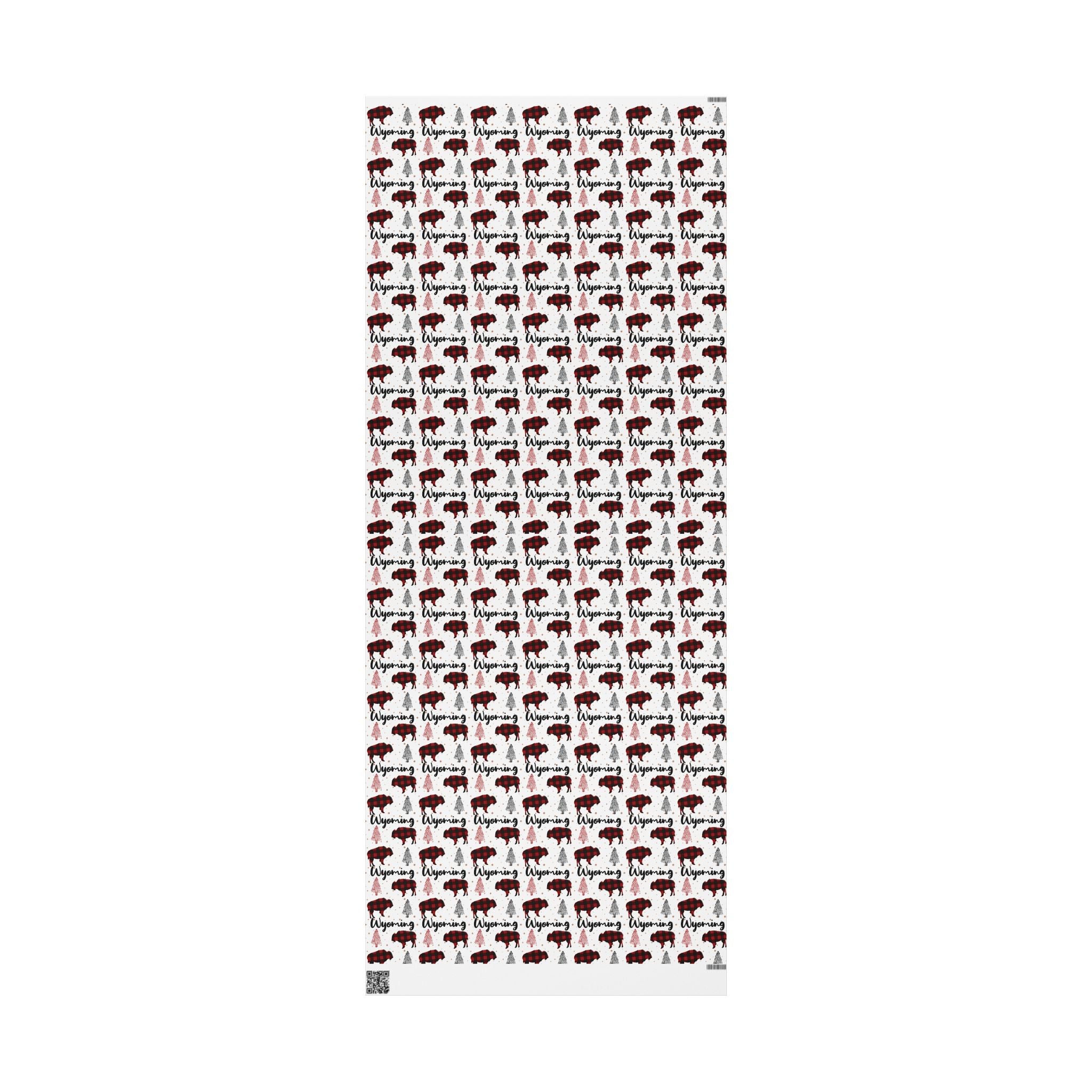 Wrapping Papers, Christmas Gift Wrap, Buffalo Plaid Wyoming Buffalo, Black Red Kraft Paper Brown, Holiday Wrapping, Gift Packaging