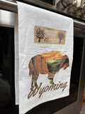 Canyon Buffalo Flour Sack Kitchen Towel