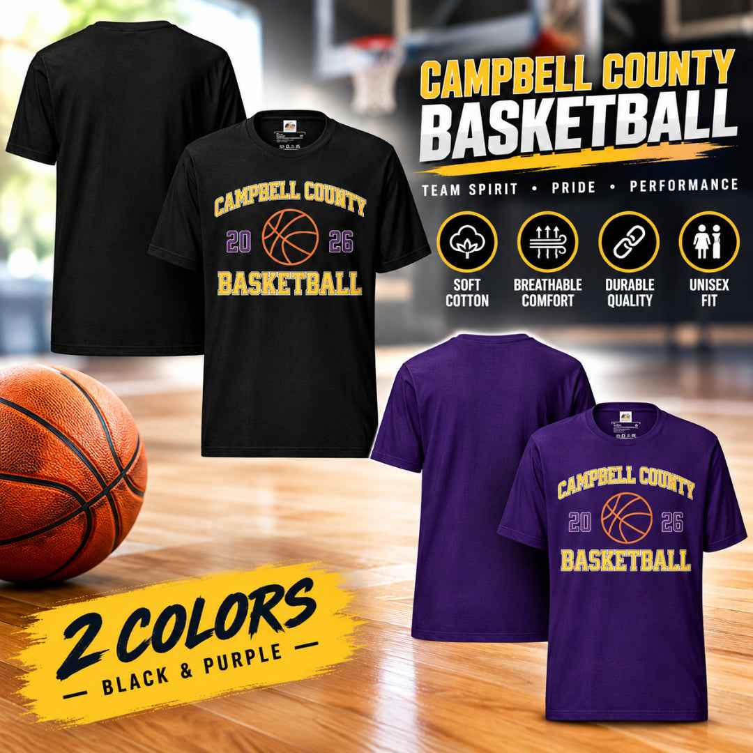 Campbell County Camels Basketball 2026 T-Shirt