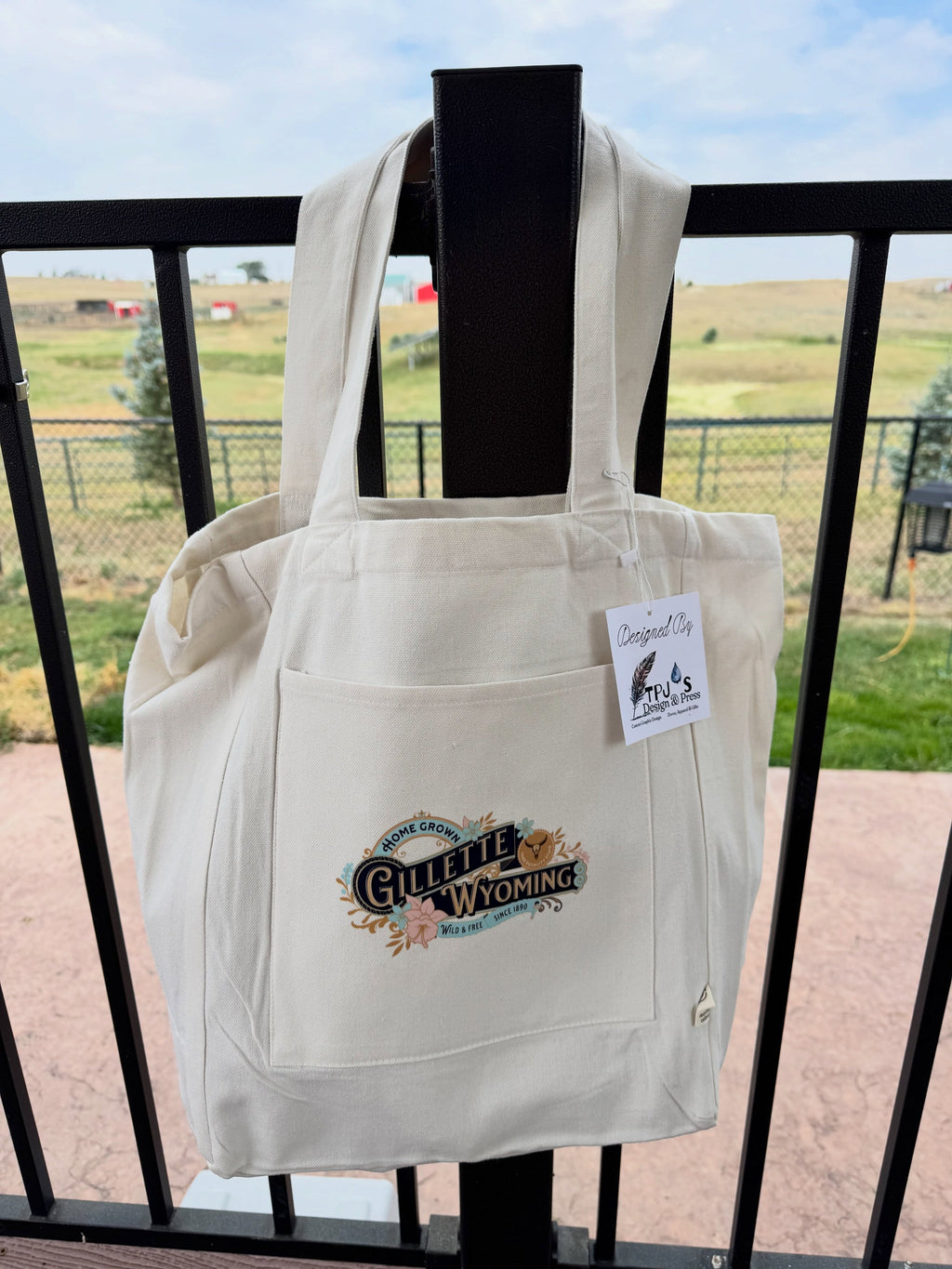 Gillette Wyoming Homegrown Tote Bag