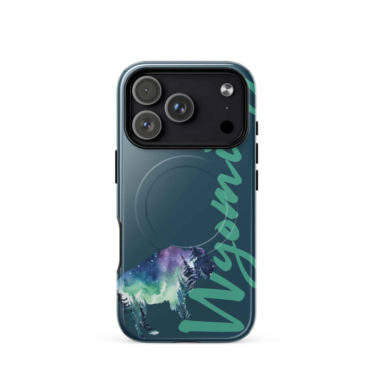 Wyoming Buffalo iPhone Case – Starry Night Western MagSafe Cover