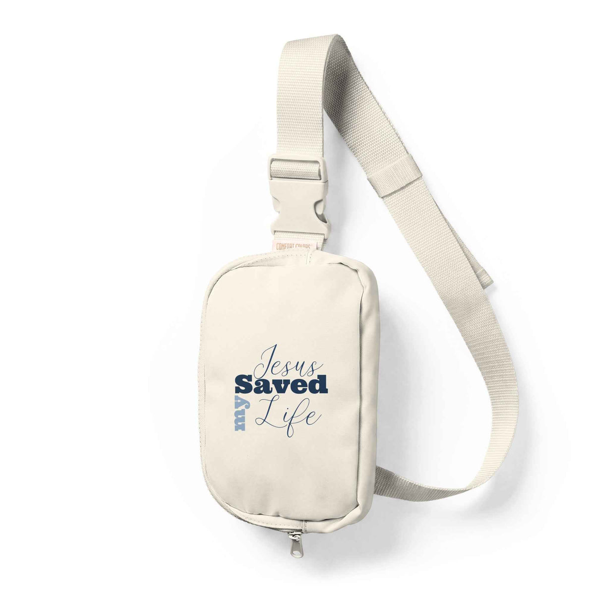 Jesus Saved My Life-Sling Bag, Christian Sling Bag, Practical Sling Bag, Multiple Colors