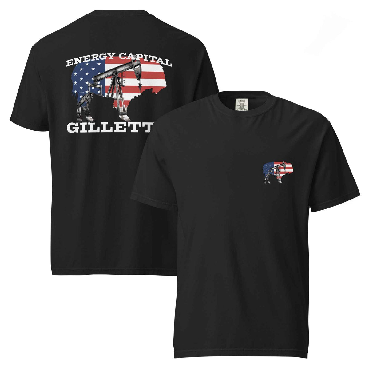 Gillette Wyoming Energy Capital Tee: Celebrate Your Blue Collar Spirit with Style