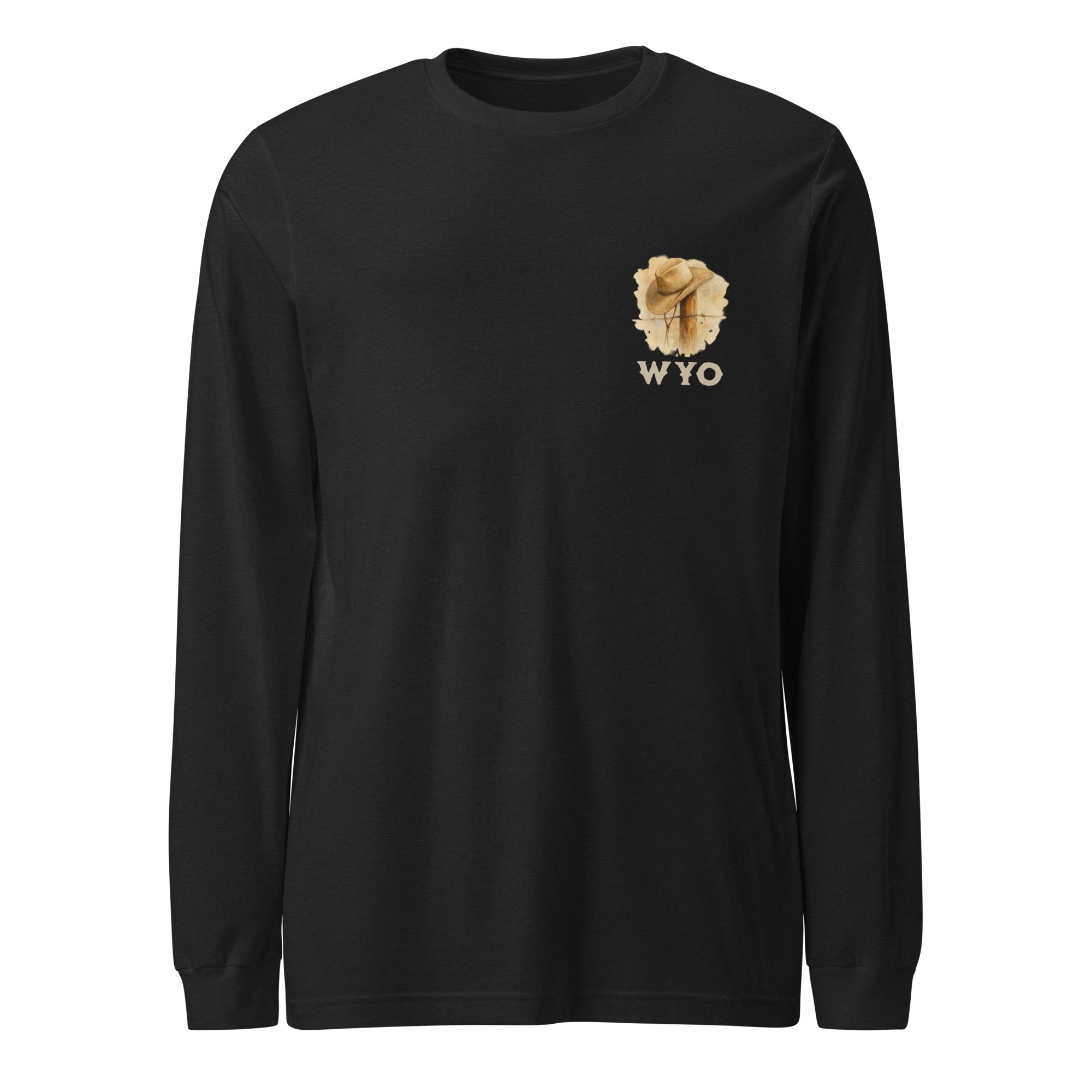 Long Sleeve Gillette Wyoming Born Wild and Free Since 1891