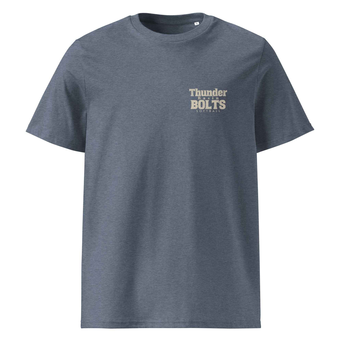 Thunder Basin Bolts Softball Beach Organic Tshirt