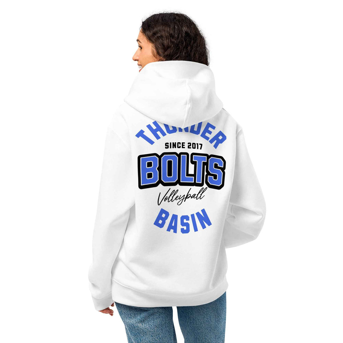 Thunder Basin Bolts Volleyball Oversized heavyweight hoodie