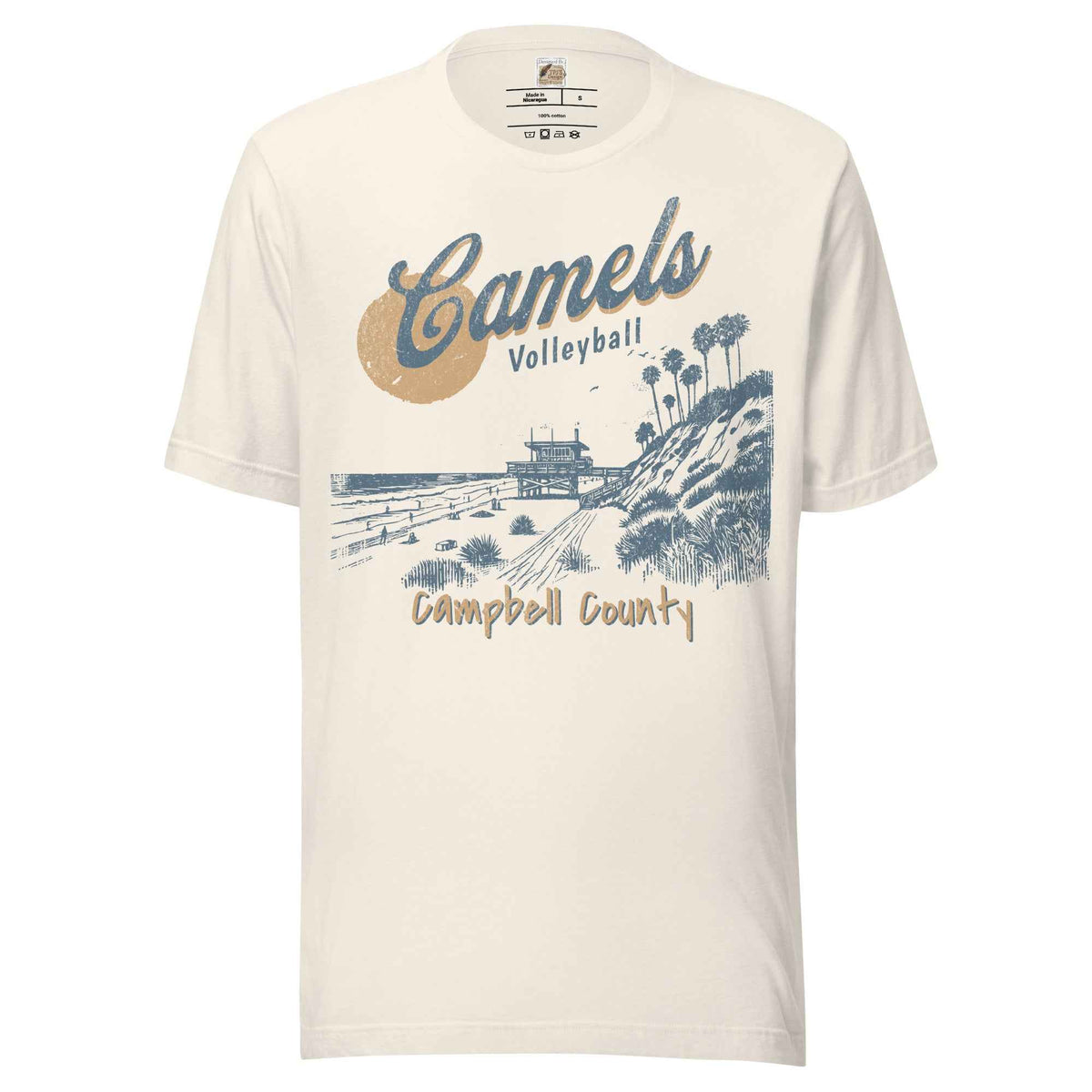 CCHS Camels Volleyball T-Shirt — Campbell County School Spirit Tee